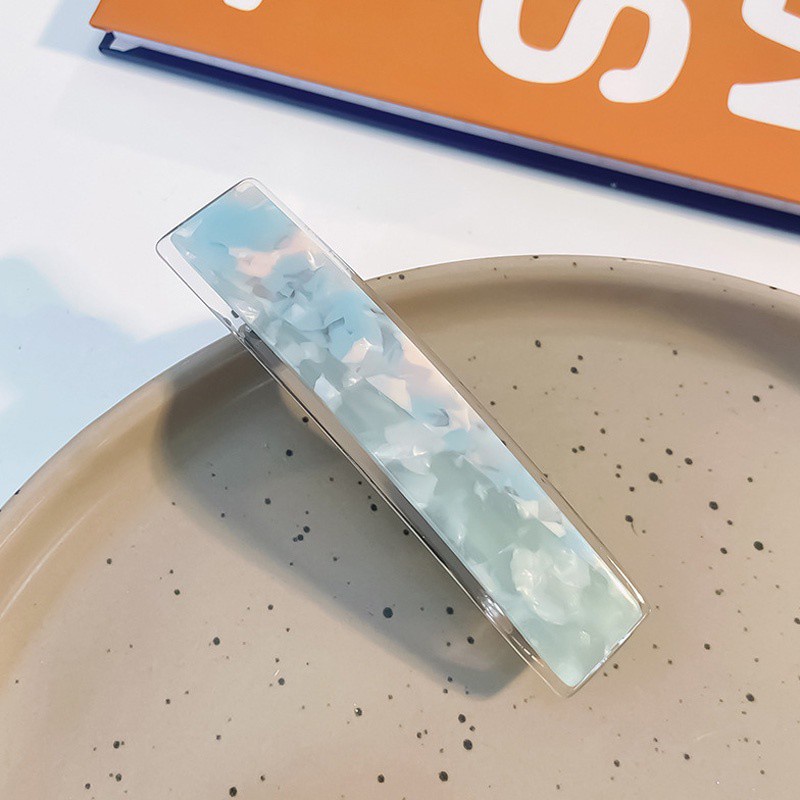 Kẹp tóc mỏ vịt màu sắc ngọt ngào xinh xắn dành cho nữ kích thước 9cm