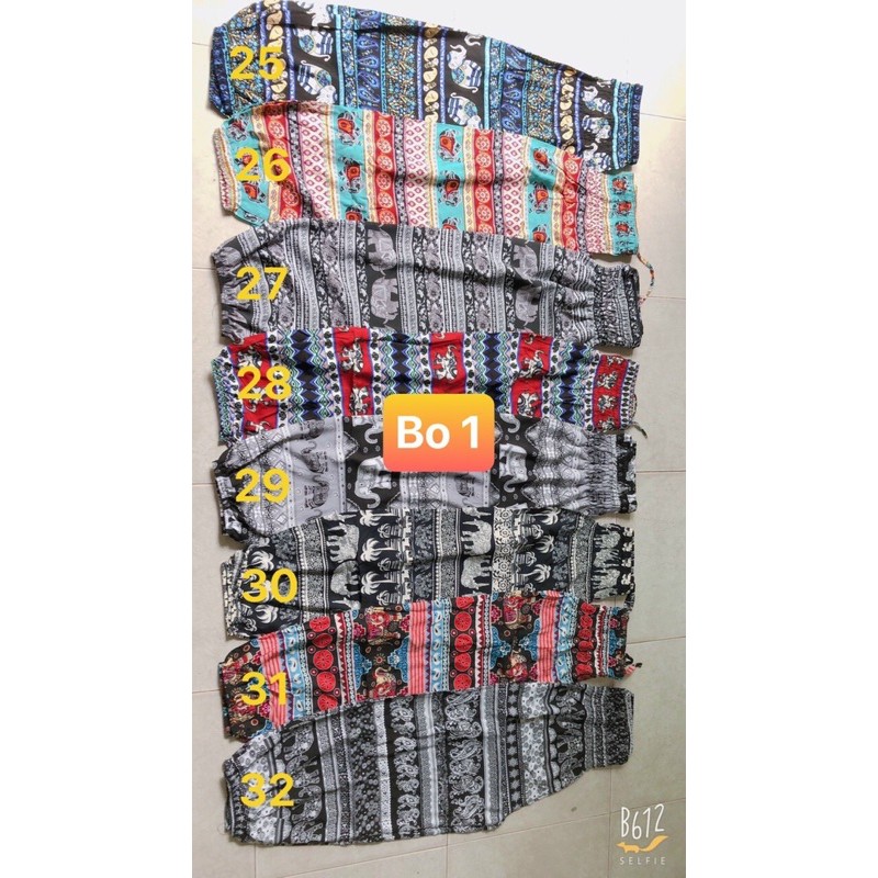 Quần alibaba bo ốngbigsize trên 45-100ky (inbox để chọn màu)