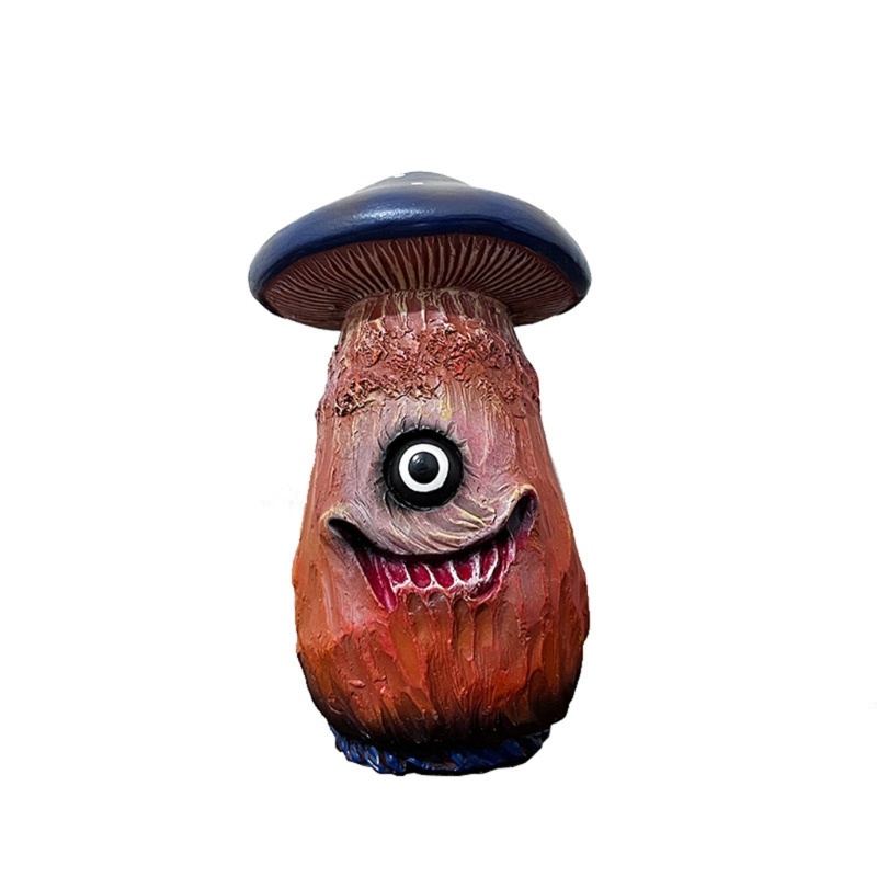 Đồ trang trí Cây Nấm Bằng Nhựa Resin Phong Cách Halloween Hiện Đại