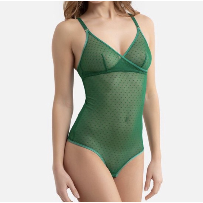 Bodysuit Lưới Mỏng LA REDOUTE Hàng Xuất Xịn Cao Cấp Chất Siêu Mịn Đẹp