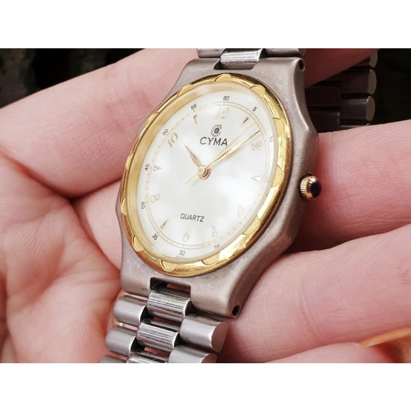 Đồng hồ nam si tuyển hiệu Cyma - Thụy Sĩ