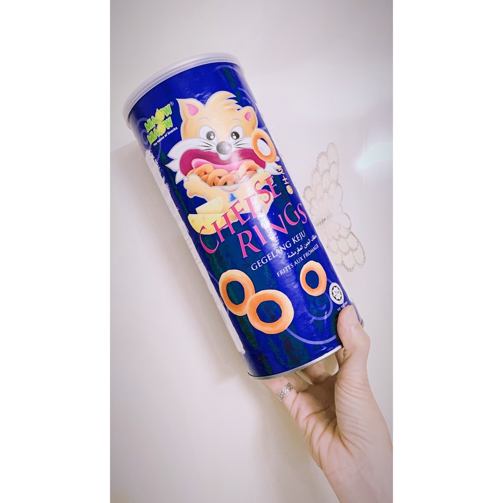 Snack Phô Mai vòng mực Miaow Miaow Bim Bim giòn