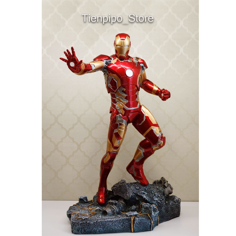 ( Hàng Có Sẵn) Mô hình Iron Man MK43 tỉ lệ 1/4 50cm cao cấp