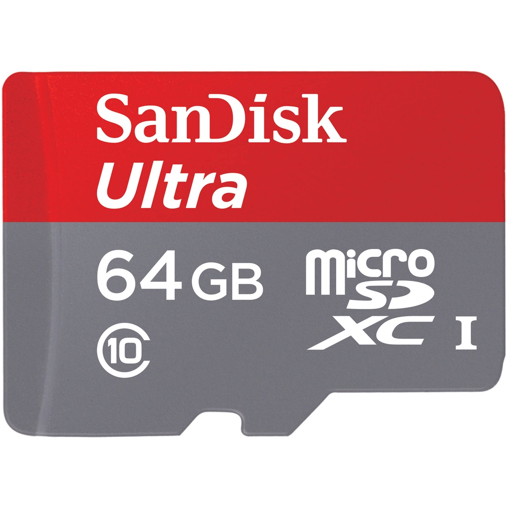 Thẻ nhớ Sandisk Ultra Class 10 64GB/ 32GB dùng điện thoại, máy ảnh, camera hành trình cực kì ổn định