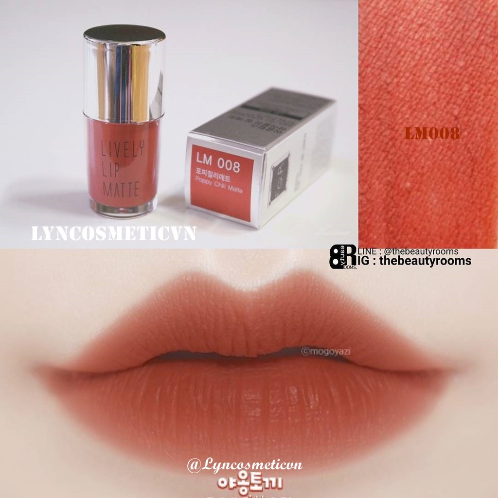 Son kem Lively Lip Matte