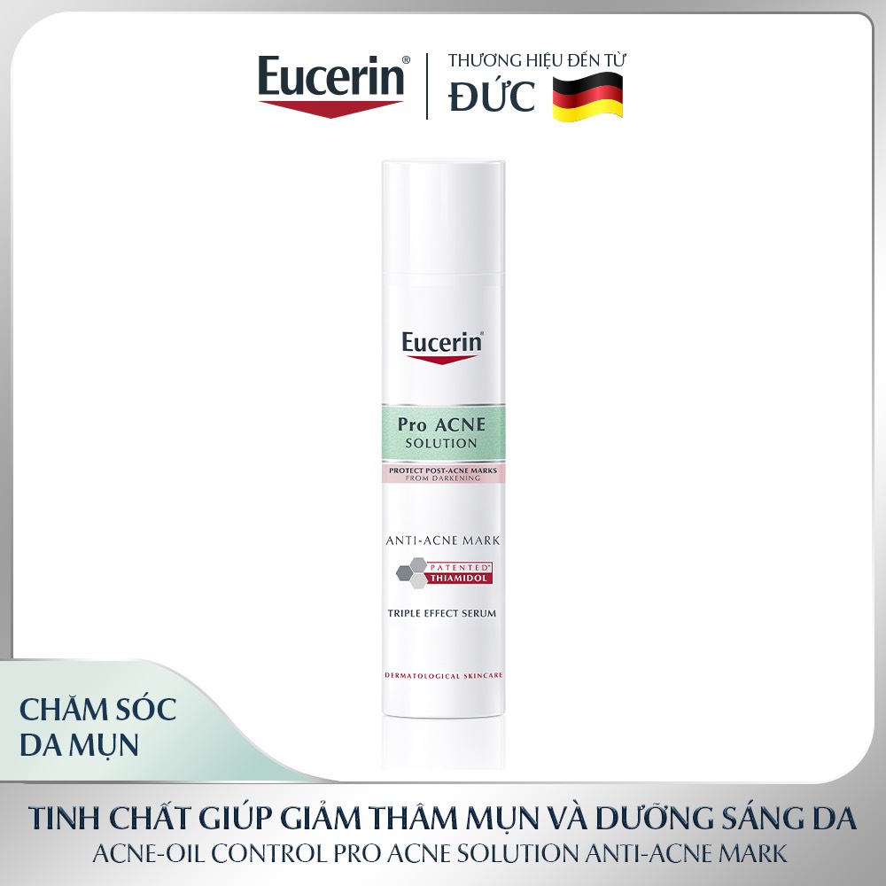 Eucerin - Tinh Chất Giảm Thâm Mụn Và Dưỡng Sáng Da Pro ACNE Solution Anti-Acne Mark Triple Effect Serum 40ml
