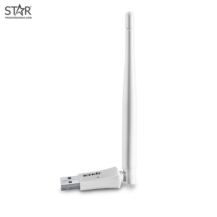 USB thu Wifi Tenda W311MA Chuẩn N Tốc Độ 150Mbps - Anten dính liền