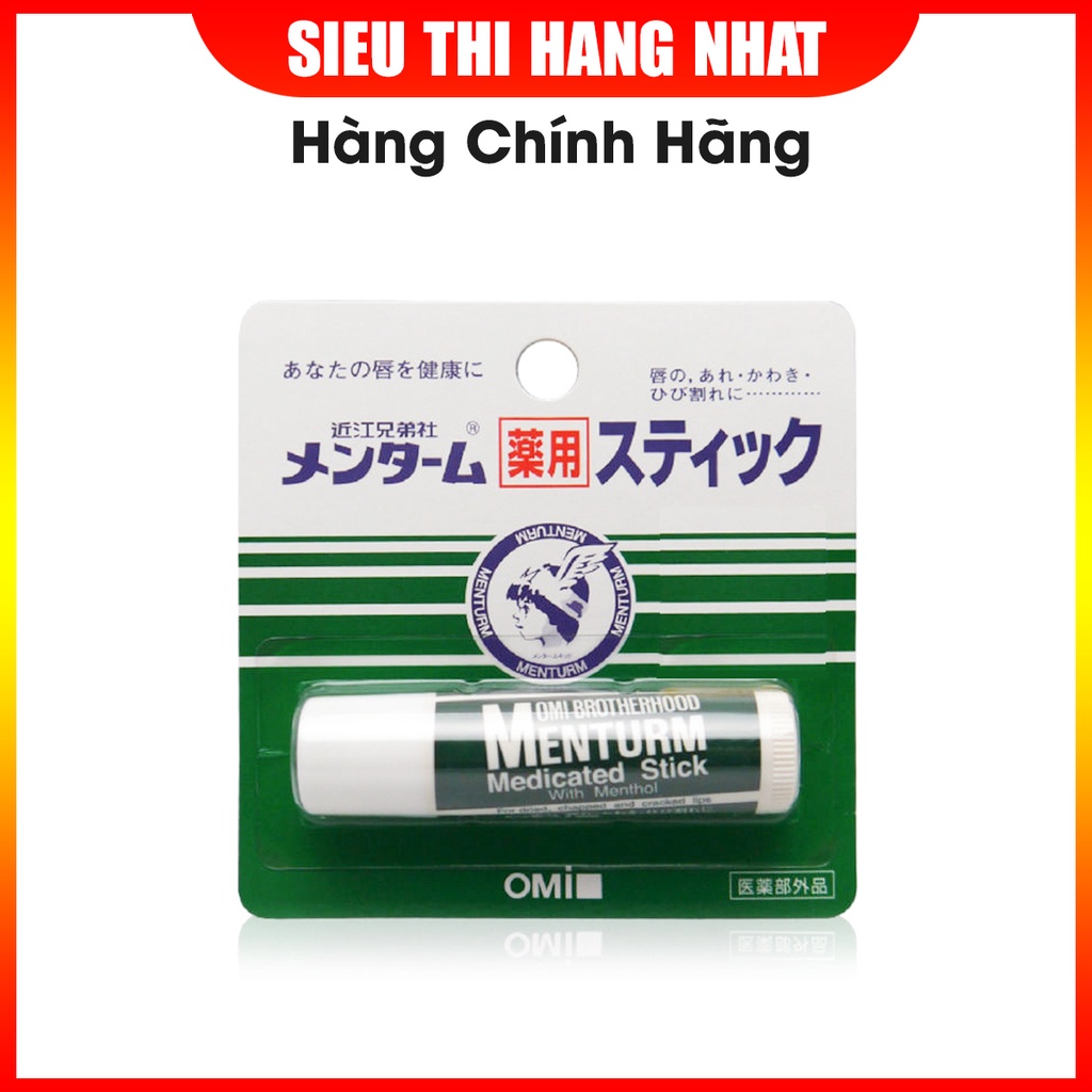 Son dưỡng môi menturm bạc hà 4g
