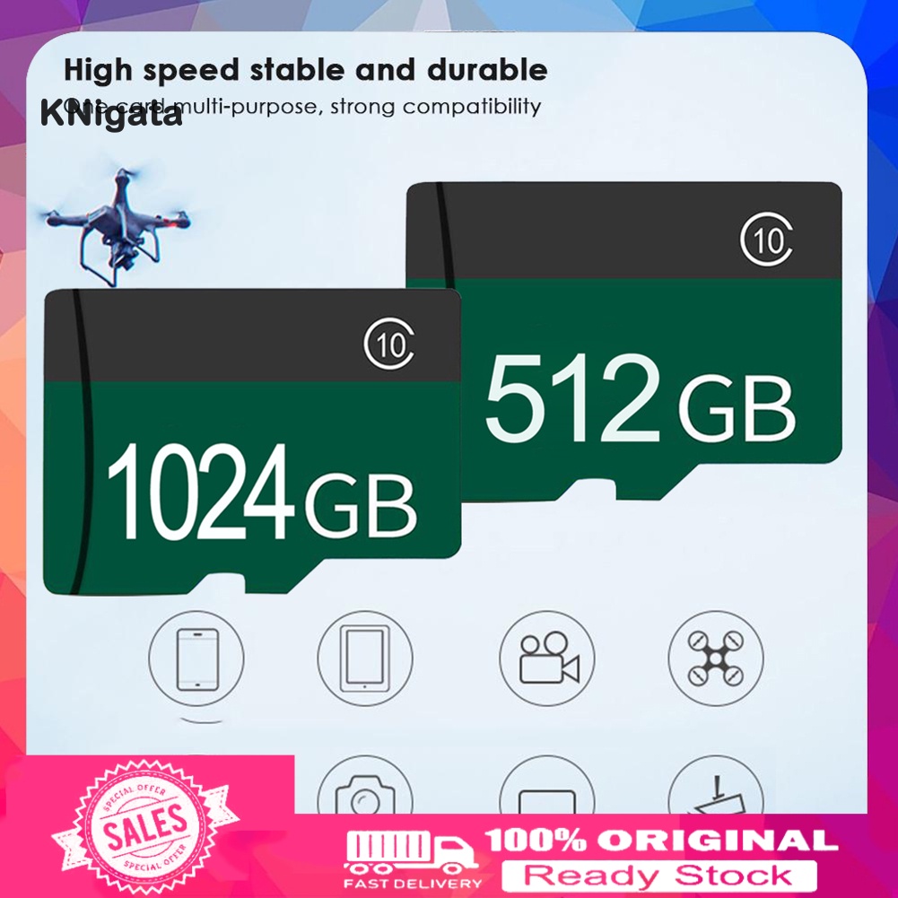 Kk Thẻ Nhớ Tf Micro Tốc Độ Cao 128g / 256g / 512g / 1t Cho Điện Thoại