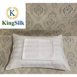 ❌Vỏ gối KingSilk❌chất liệu cotton sọc 3cm T400 tiêu chuẩn khách sạn 4-5 sao,đầy đủ kích thước lựa chọn không may khoá