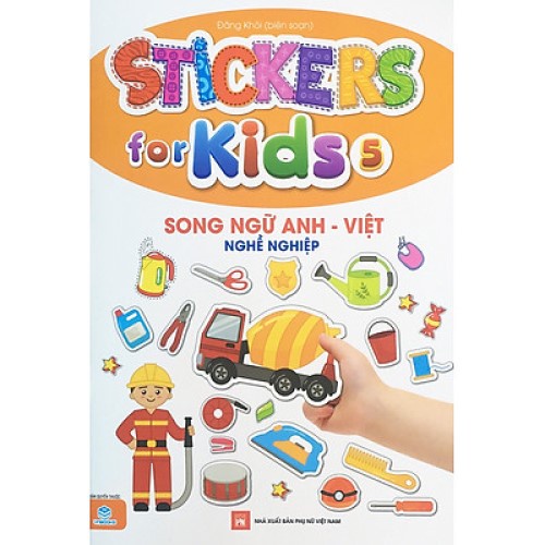 Sách - Sticker for kids - Song ngữ Anh Việt [NDBOOKS]