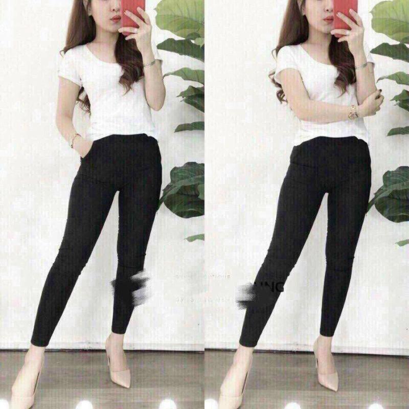 Quần Ôm Legging Chất Thun Cao Cấp Dày ĐẹpGiảm 10K Đơn 200K