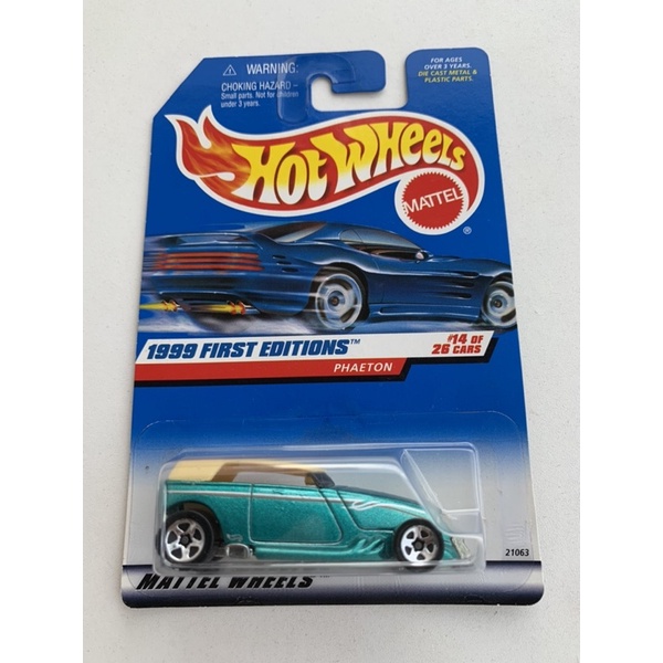 Hot Wheels Phaeton First Edition