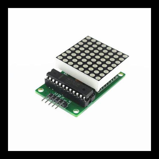 Mô-đun Matrix Dot Matrix 8x8 Led Max7219 Dip Cho Arduino + Library