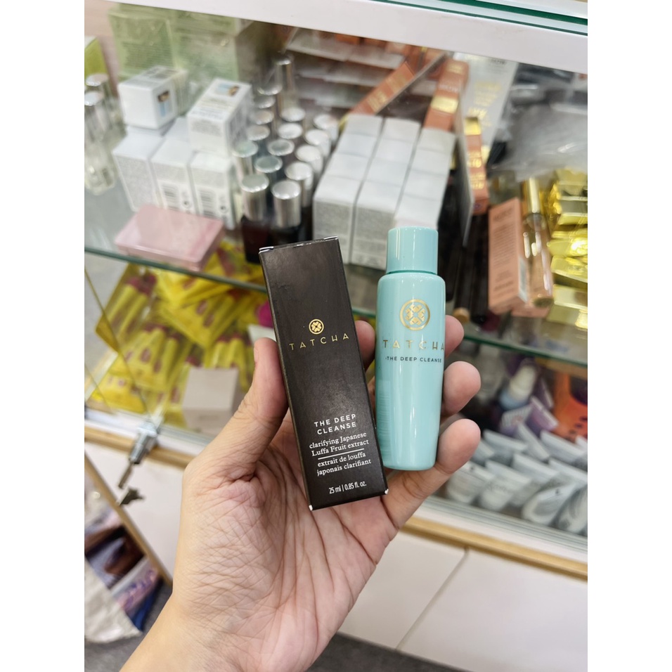 [MINISIZE 25ml Fullbox ] Sữa rửa mặt chiết xuất mướp Tatcha The Deep Cleanser Minisize