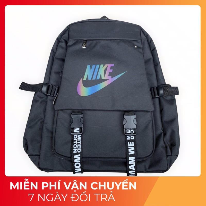 Balo thời trang nam nữ cặp sách đi học phản quang 7 màu chất vải canvas chống thấm nước sẵn nhiều mẫu BL 880