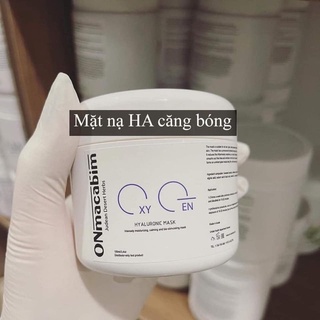 Mặt nạ cấp nước OXYGEN Hyaluronic Mask Onmacabim
