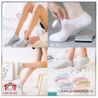 Tất Lưới Nữ Thông Hơi Siêu Mát MS32
