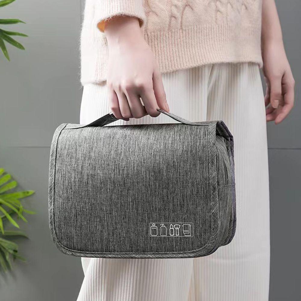 Túi Đựng Đồ Trang Điểm Chống Nước Kèm Móc Treo Cho Nhà Tắm