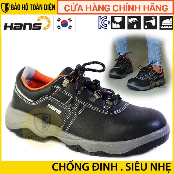 (CHÍNH HÃNG) Giày bảo hộ siêu nhẹ Hàn Quốc Hans HS-60