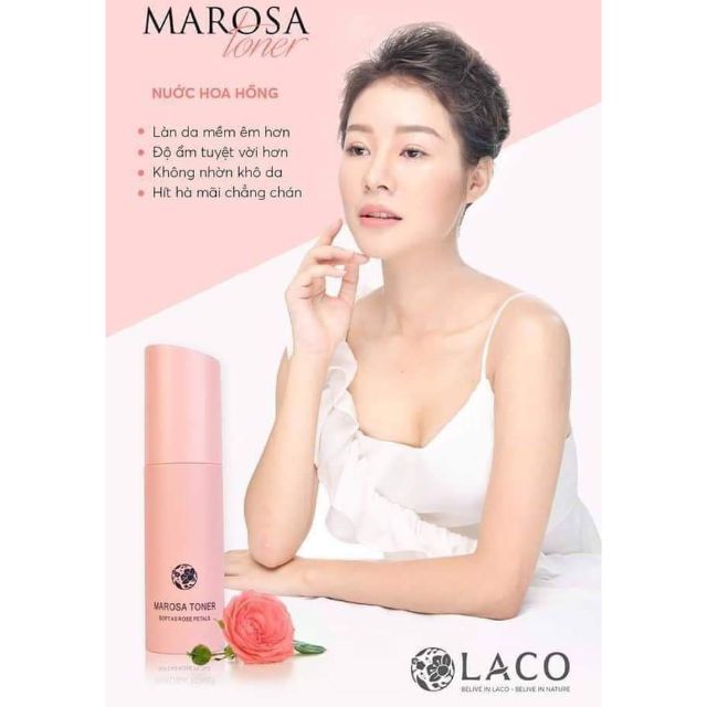 NƯỚC HOA HỒNG MAROSA LACO