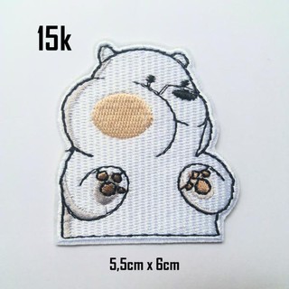 Sticker vải, patch ủi We bare bears