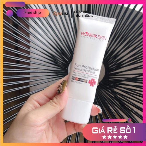 Kem chống nắng Hongikskin ngăn ngừa nám sạm da, bảo vệ da trước tia UV 50ml