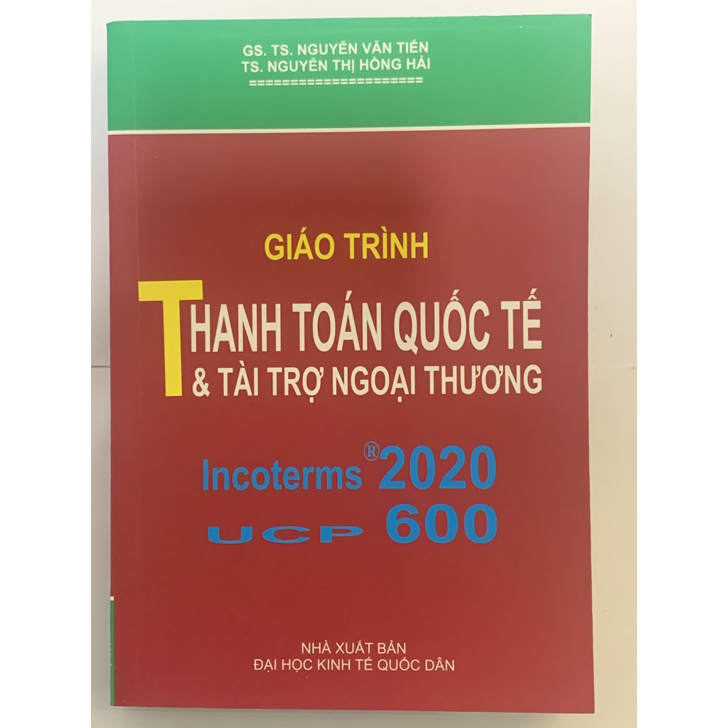 Sách - Thanh Toán Quốc Tế ( Giáo Trình Thanh Toán Quốc Tế Và Tài Trợ Ngoại Thương Incoterms 2020