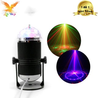 Bóng đèn led sân khấu vũ trường xoay 7 màu 5*