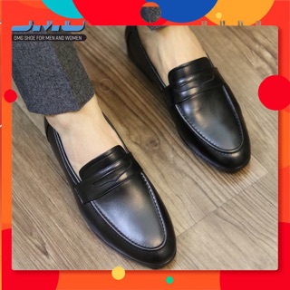 [siêu phẩm bost] giày lười trẻ trung nam được bảo hành 12t