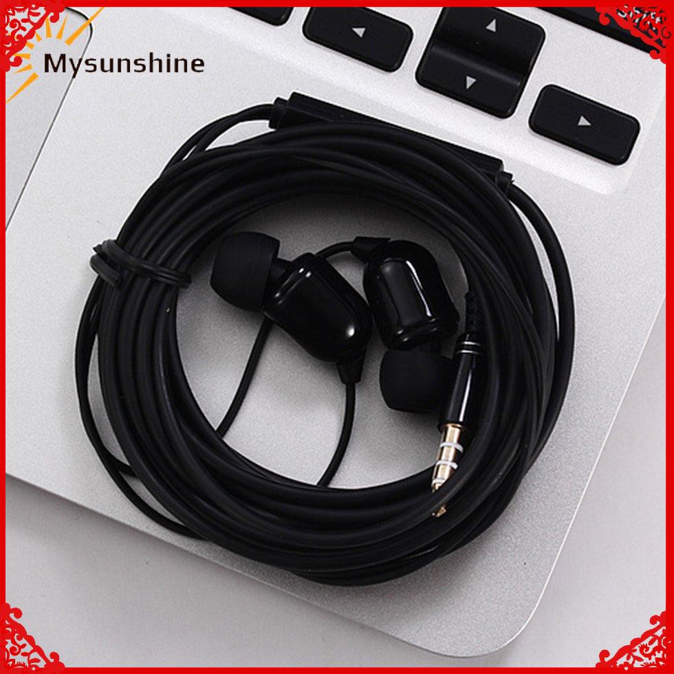 Tai Nghe Nhét Tai Có Dây 3m Chuyên Dụng Cho Máy Tính / Điện Thoại Di Động | BigBuy360 - bigbuy360.vn