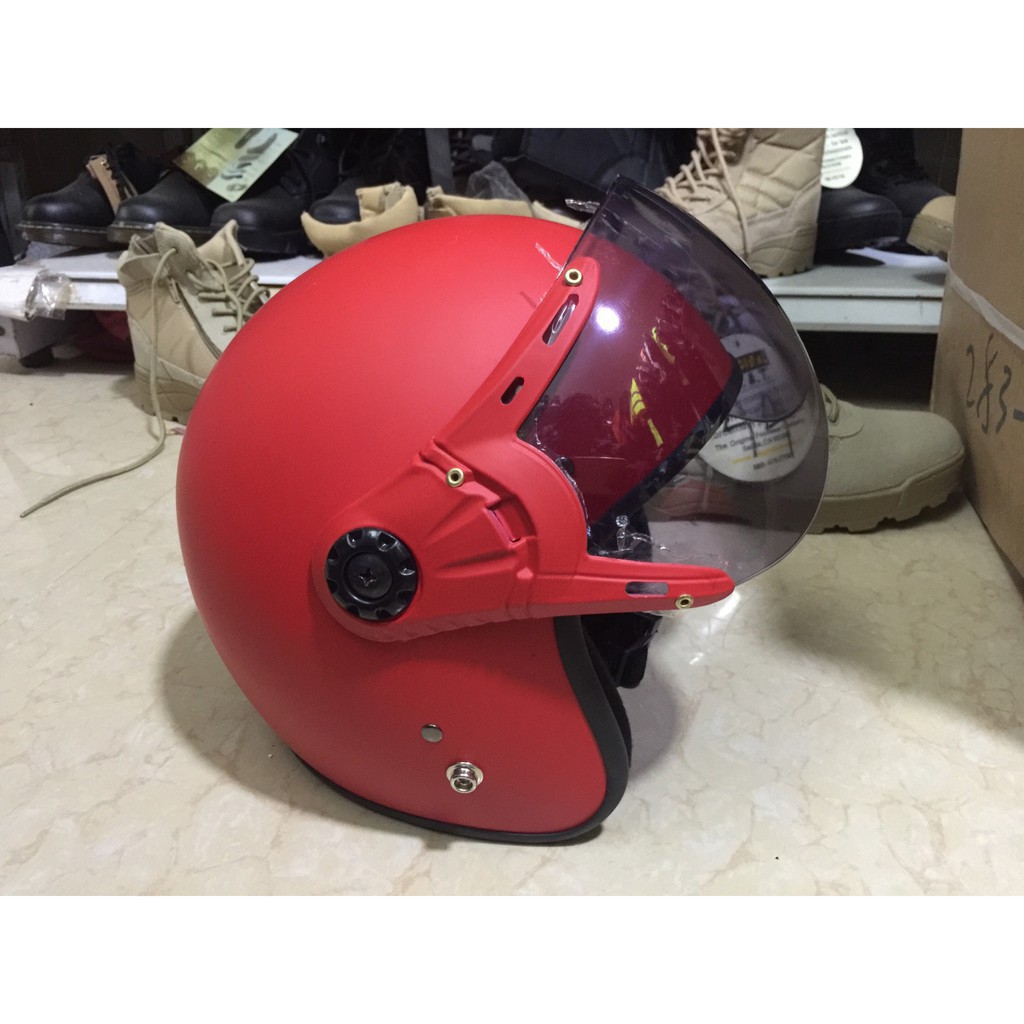 Nón bảo hiểm 3/4 có kính