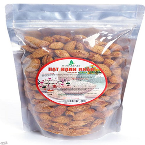 Combo 500g hạnh nhân rang bơ, 500g quả óc chó Mỹ