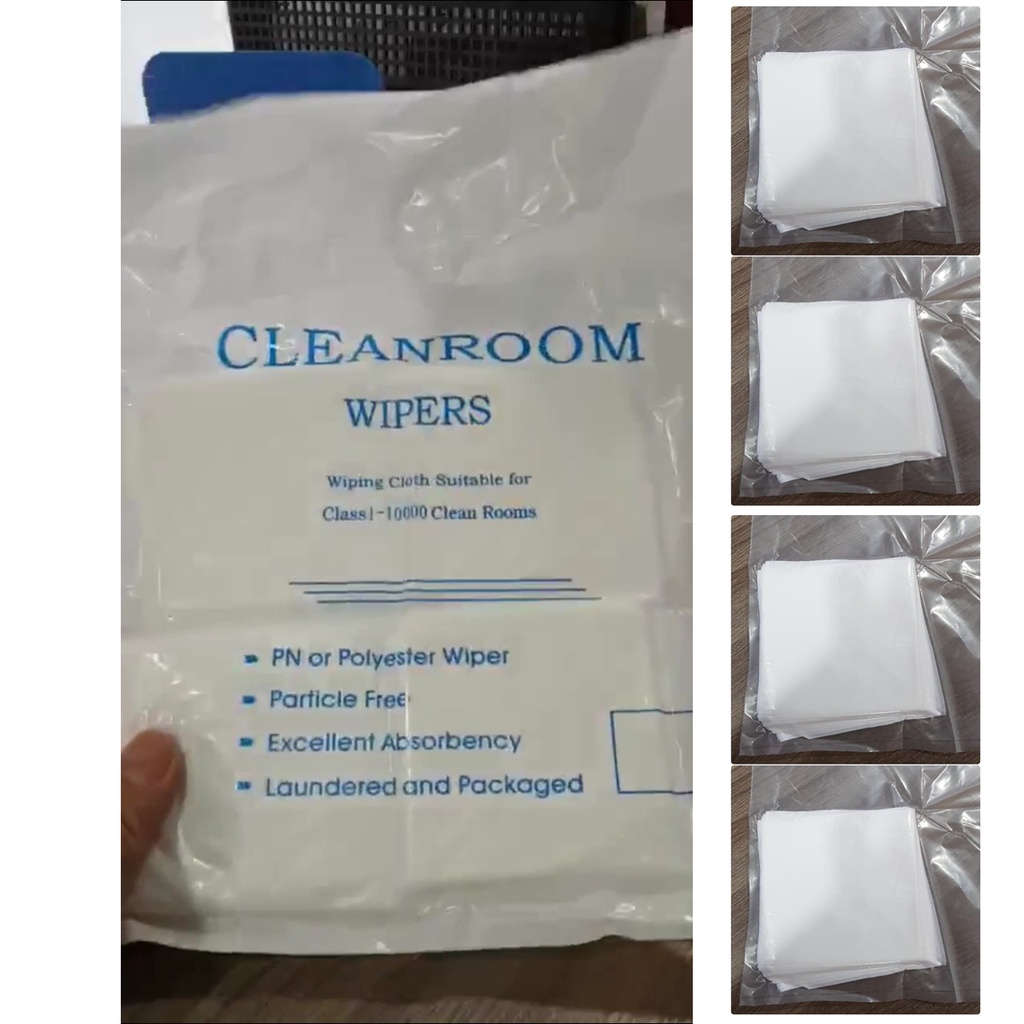 Bộ 200 miếng khăn lau sạch cho điện thoại, màn hình, đồ điện tử - Hồ Phạm