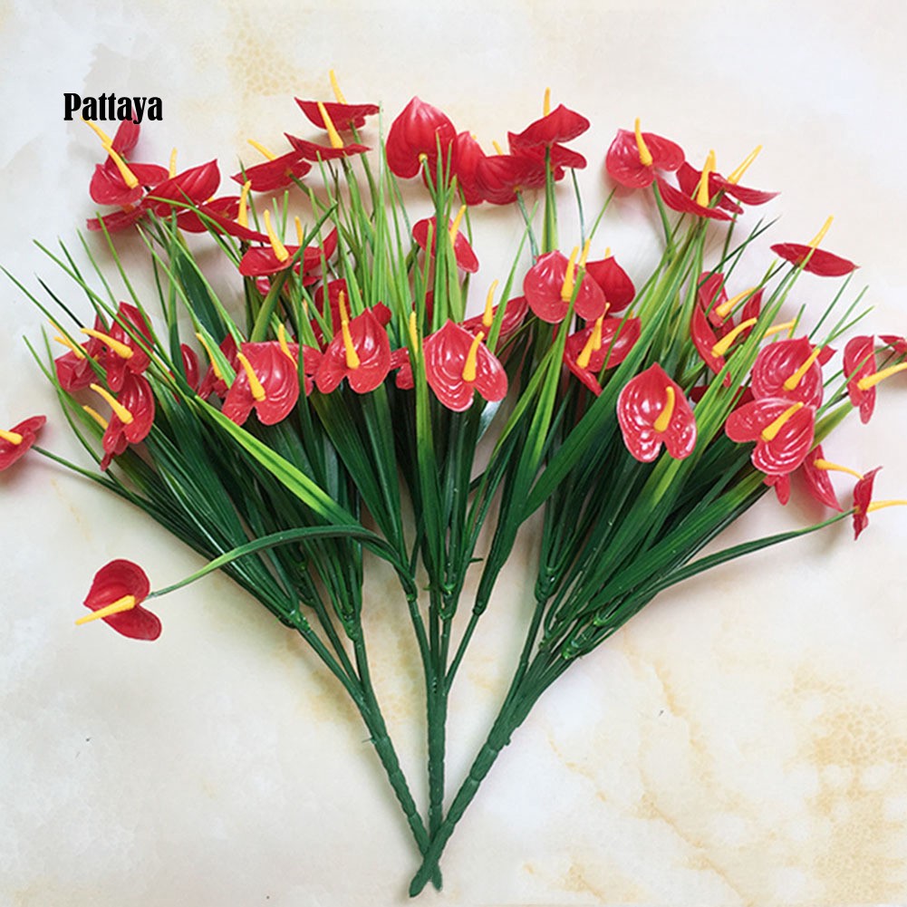 1 Bó Hoa Thạch Anh Tím Nhân Tạo Dùng Cho Trang Trí