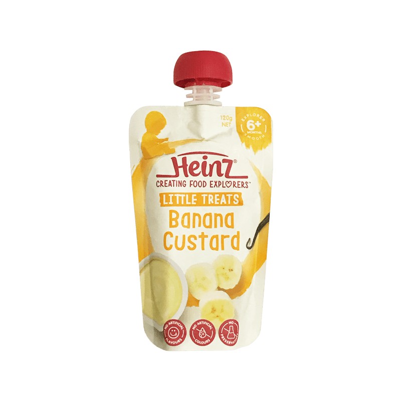 Váng sữa hoa quả nghiền Heinz Úc cho bé từ 6 tháng