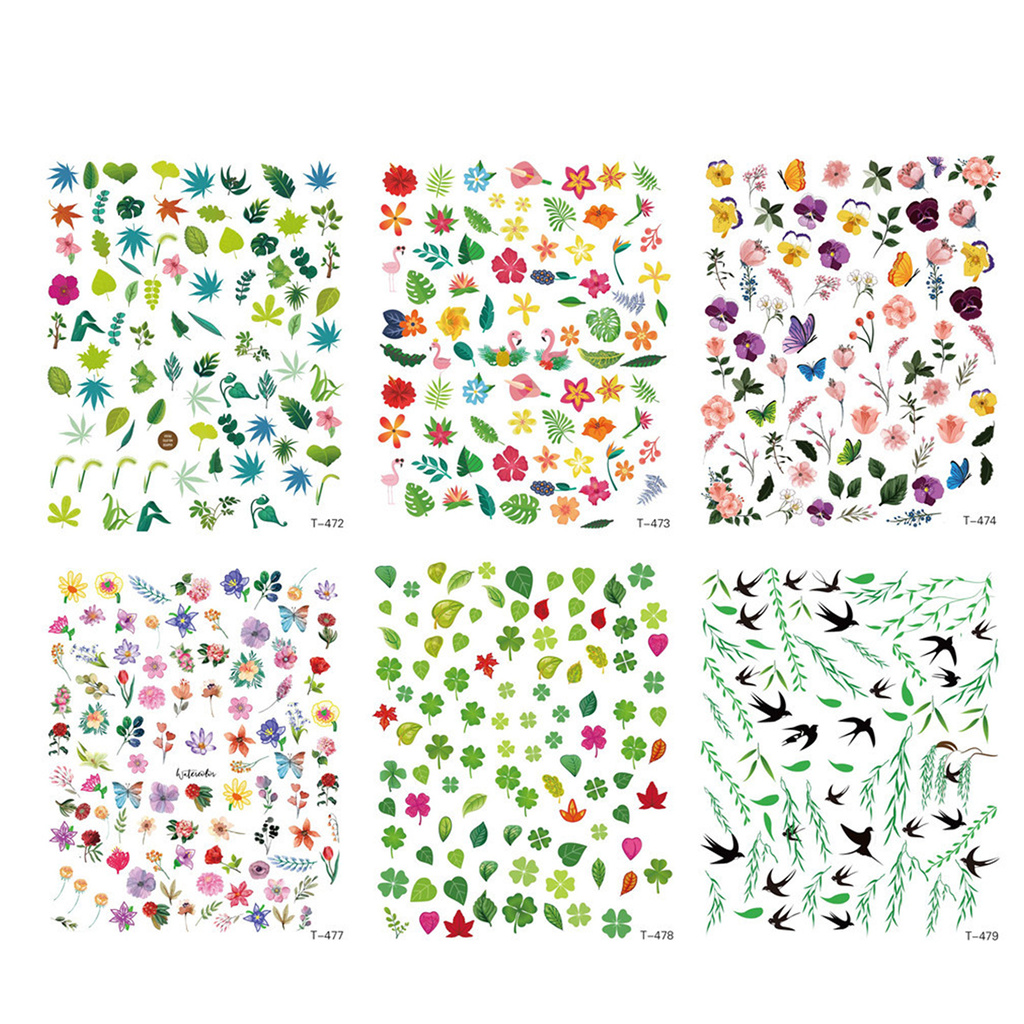 [Hàng mới về] Set 10 sticker dán móng tay trang trí nghệ thuật họa tiết bài Poker độc đáo sành điệu