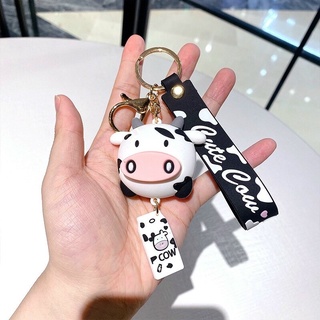 Móc khoá bò sữa cow