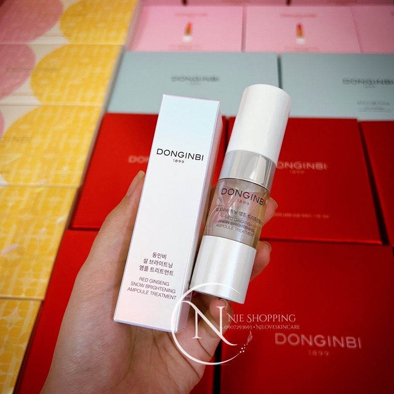 𝗗𝗢𝗡𝗚𝗜𝗡𝗕𝗜 𝟭𝟴𝟵𝟵 • Tinh chất dưỡng trắng căng bóng da [1 lọ 10ml]