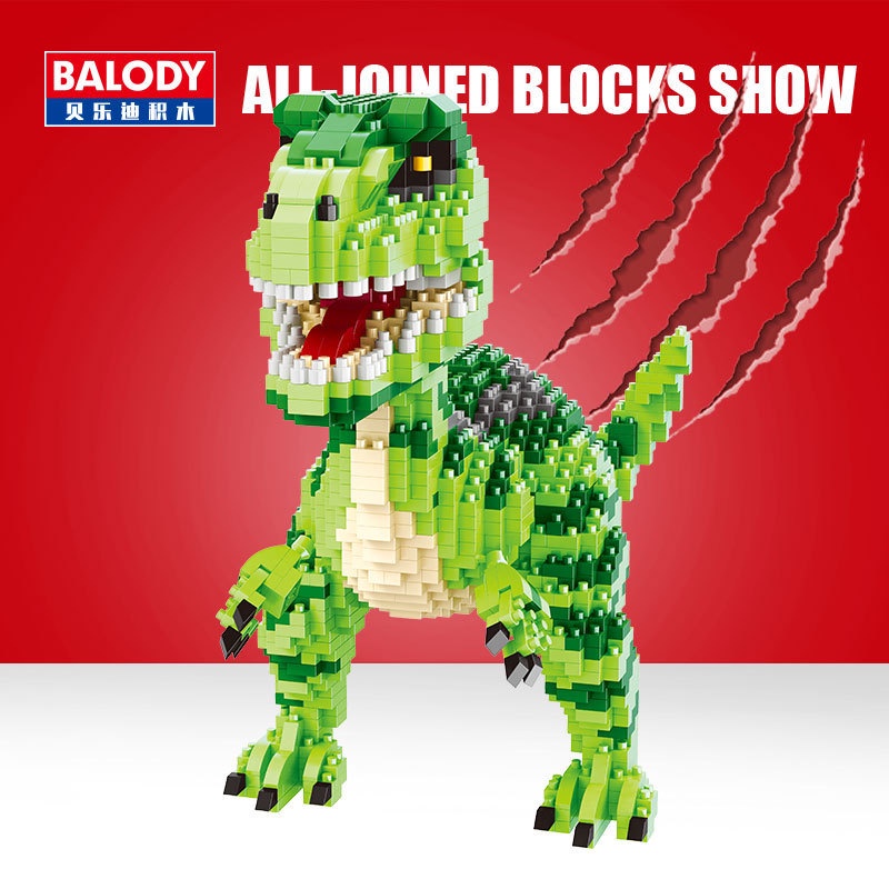 Lora Đồ Chơi LORA toy BX1 BALODY 16088 16089 tyrannosaurus