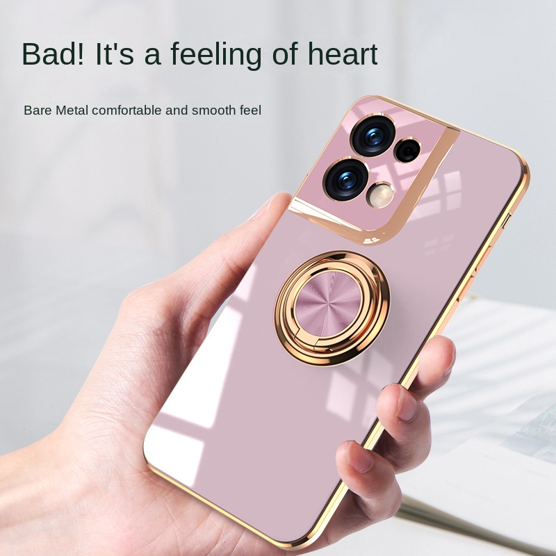 Ốp Điện Thoại Có Nhẫn Xỏ Ngón Tay Cho OPPO Reno 8 Reno 8 Pro 8 Pro 5G