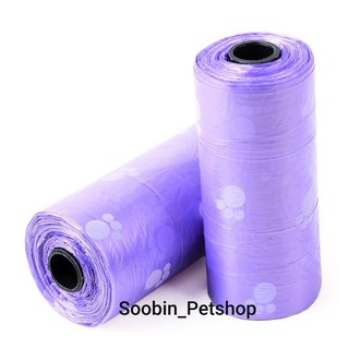 TÚI NILON HỐT PHÂN CHÓ MÈO ( COMBO 10 CUỘN)