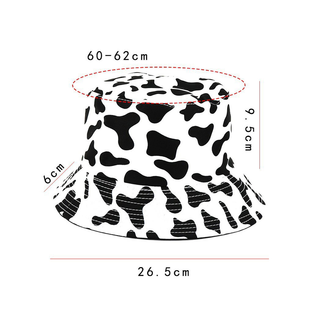 Mũ bucket, Nón Tai Bèo Bò Sữa Nam Nữ