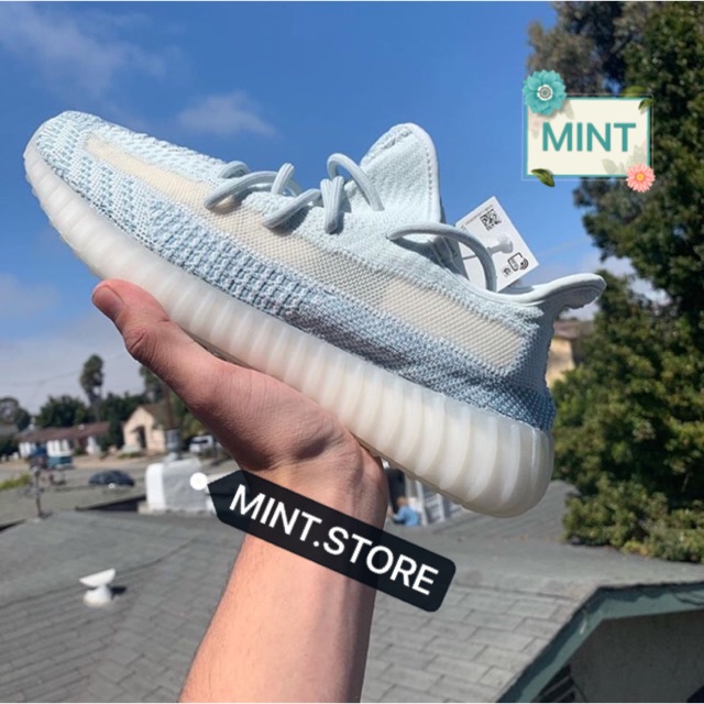 (Video cận cảnh) Giày thể thao Sneaker V2 350 Cloud white