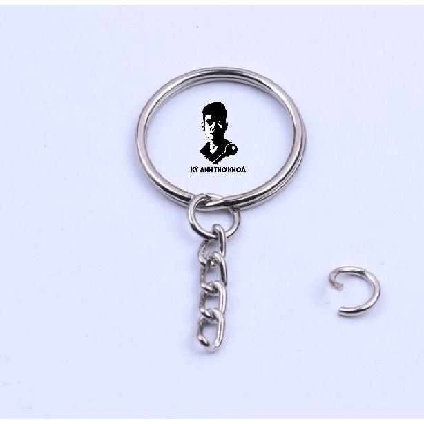 Khoen tròn móc khoá  làm đồ Handmade