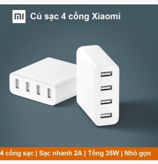 Bộ cổng sạc 4 USB Xiaomi,