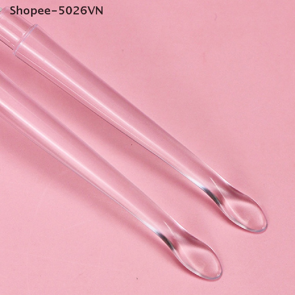 1 Cọ Tô Son Bóng Bằng Silicone Kèm Nắp Chống Bụi