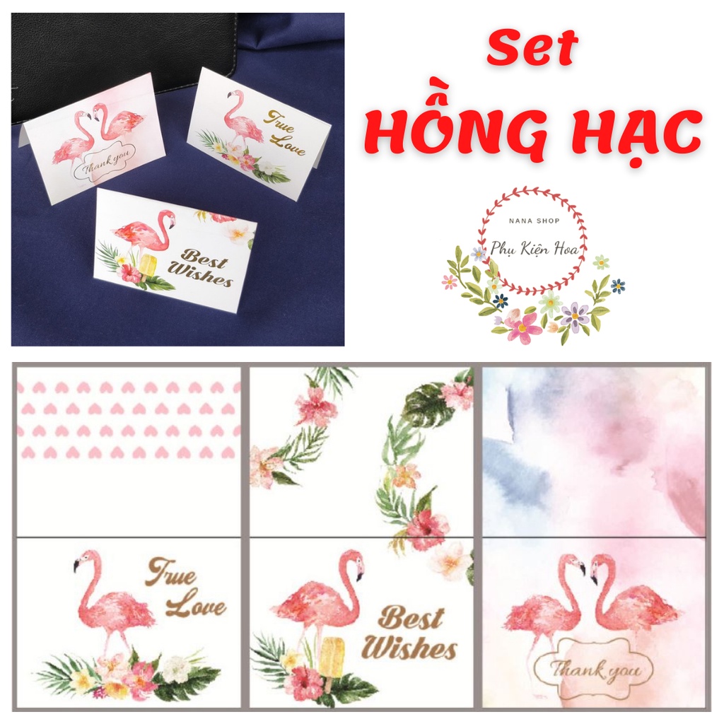 [Set 3 chiếc] Thiệp gấp in chữ BEST WISHES, THANK YOU, LOVE YOU có phong bì, quà tặng 8/3 - sinh nhật - kỉ niệm - 14/2