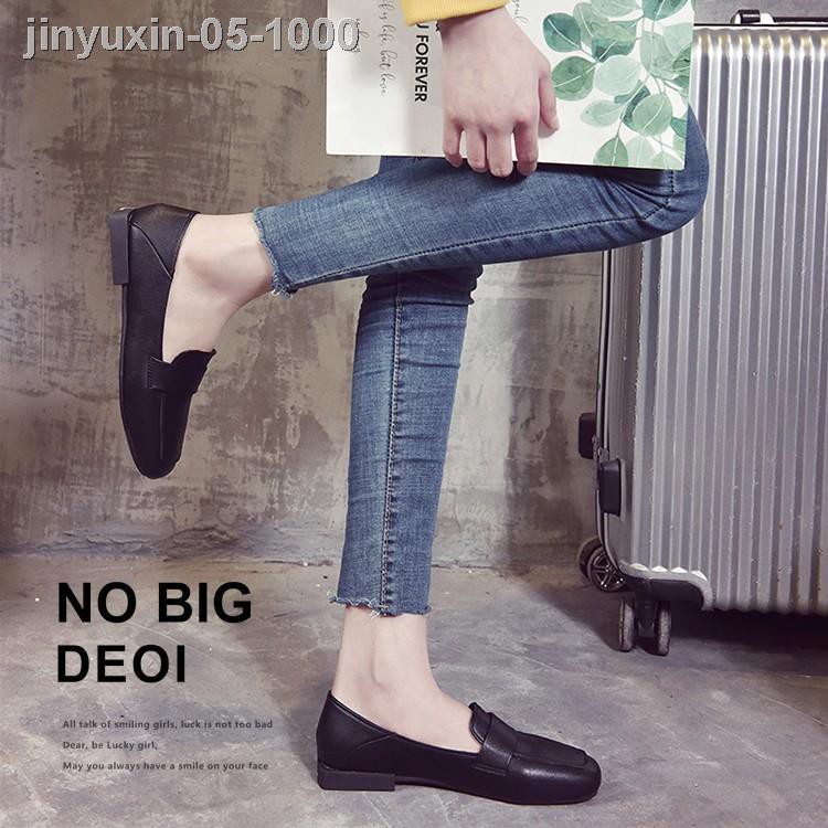 №►Đôi giày da đầu vuông kiểu Anh 2019 | BigBuy360 - bigbuy360.vn