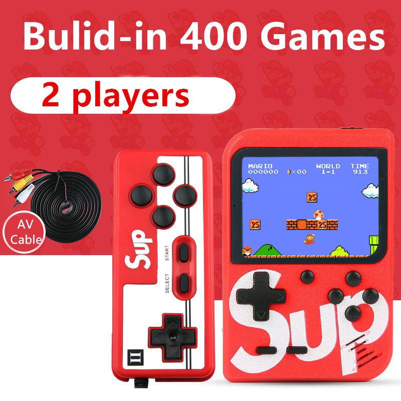 SUP 400 In 1 Handheld Retro Game Console Portable Mini Game Machine For Double Player